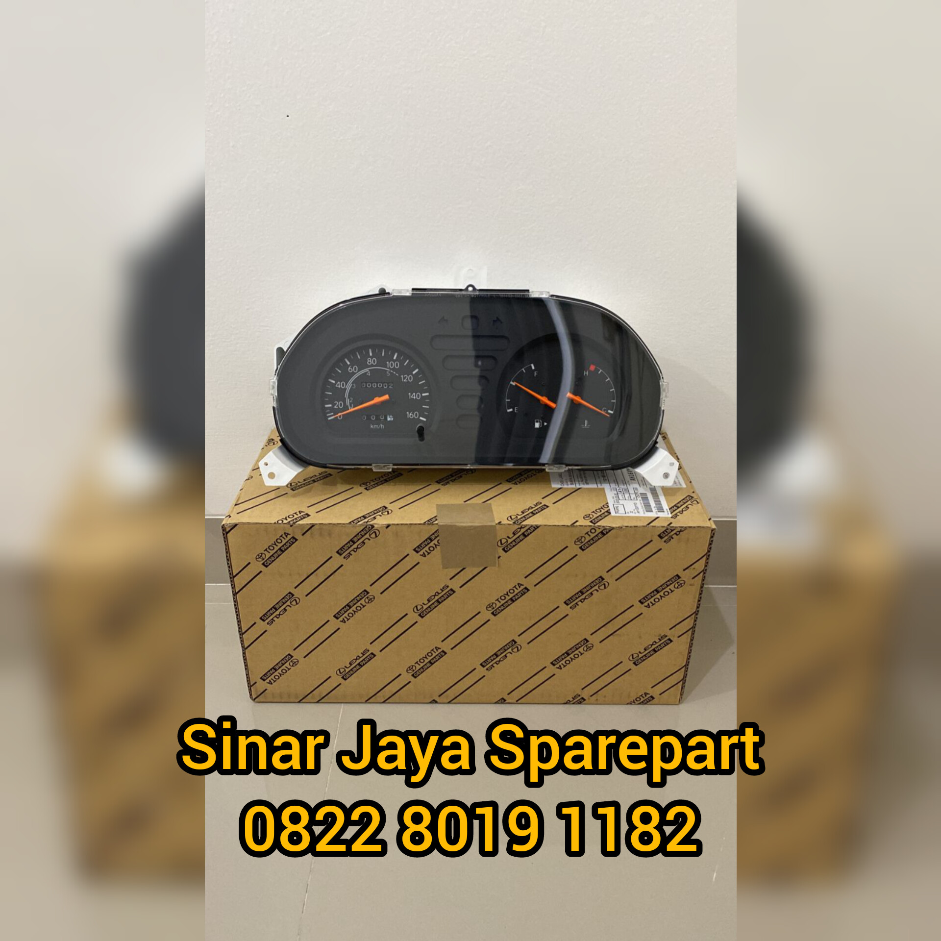 Speedometer Toyota Dyna 110 130 12 Volt Hino Dutro 110 130 12 Volt Original 83800-0W740 Harga 3,500,000 rupiah*Gratis Ongkir