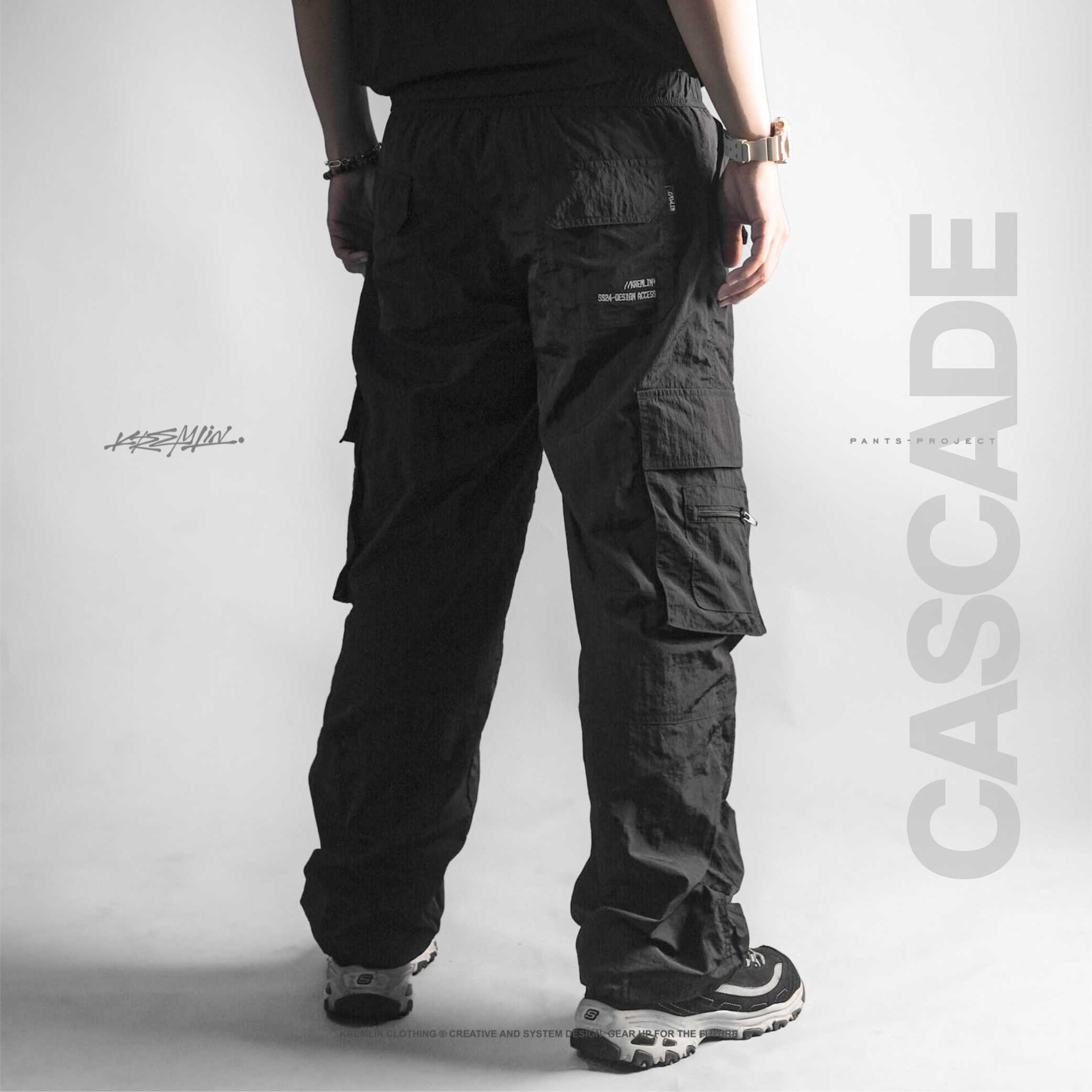 KREMLIN Long Pants Celana Nylon Cringkle Techwear Gorpcore - CASCADE Harga  189,900 rupiah*Gratis Ongkir
