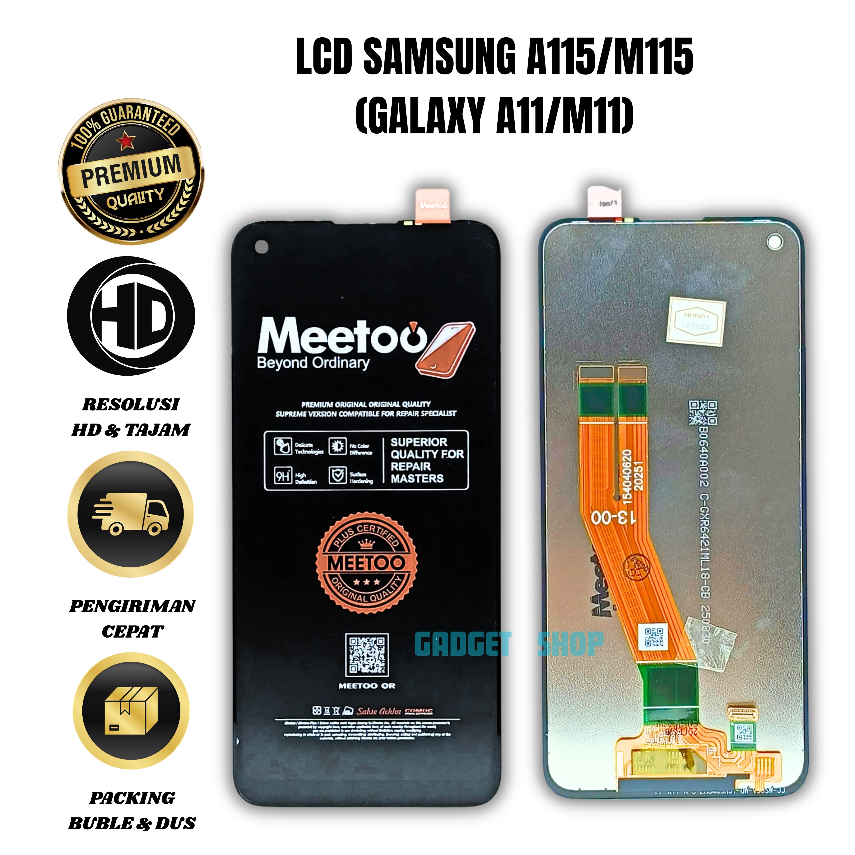 Lcd Samsung A115 O (with Small) Black+Ts /M115 (Galaxy A11/M11) Original! Harga  1,472,500 Ringgit*Penghantaran Percuma