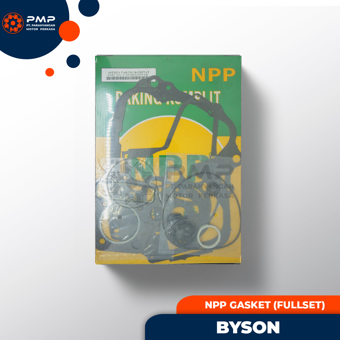 PAKING KOMPLIT FULLSET GASKET BYSON NPP Giá 84,360 Đồng*Miễn phí vận chuyển