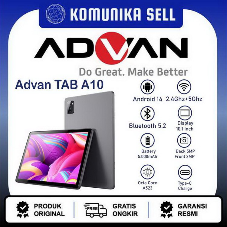 Advan Tab A10 Wifi Only - 4Gb/64Gb Giá 1,120,000 Đồng*Miễn phí vận chuyển