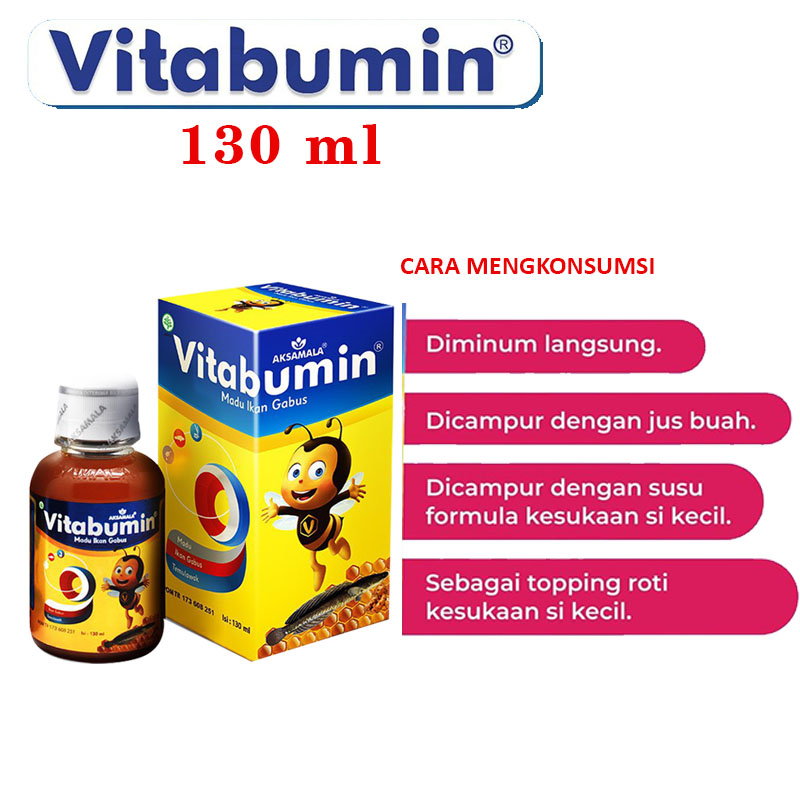 vitabumin madu nafsu makan anak sistem imun 130 ml