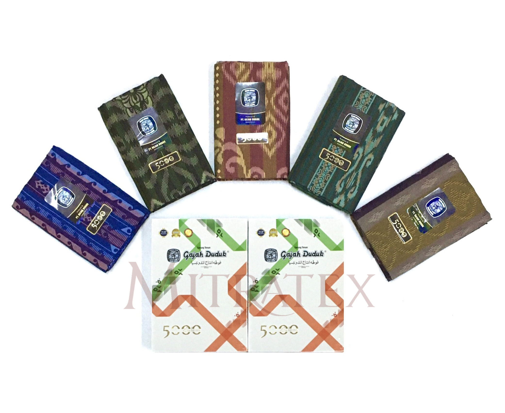 Grosir 5pc - Sarung Gajah Duduk 5000 Exclusive Harga 475,000 rupiah*Gratis Ongkir