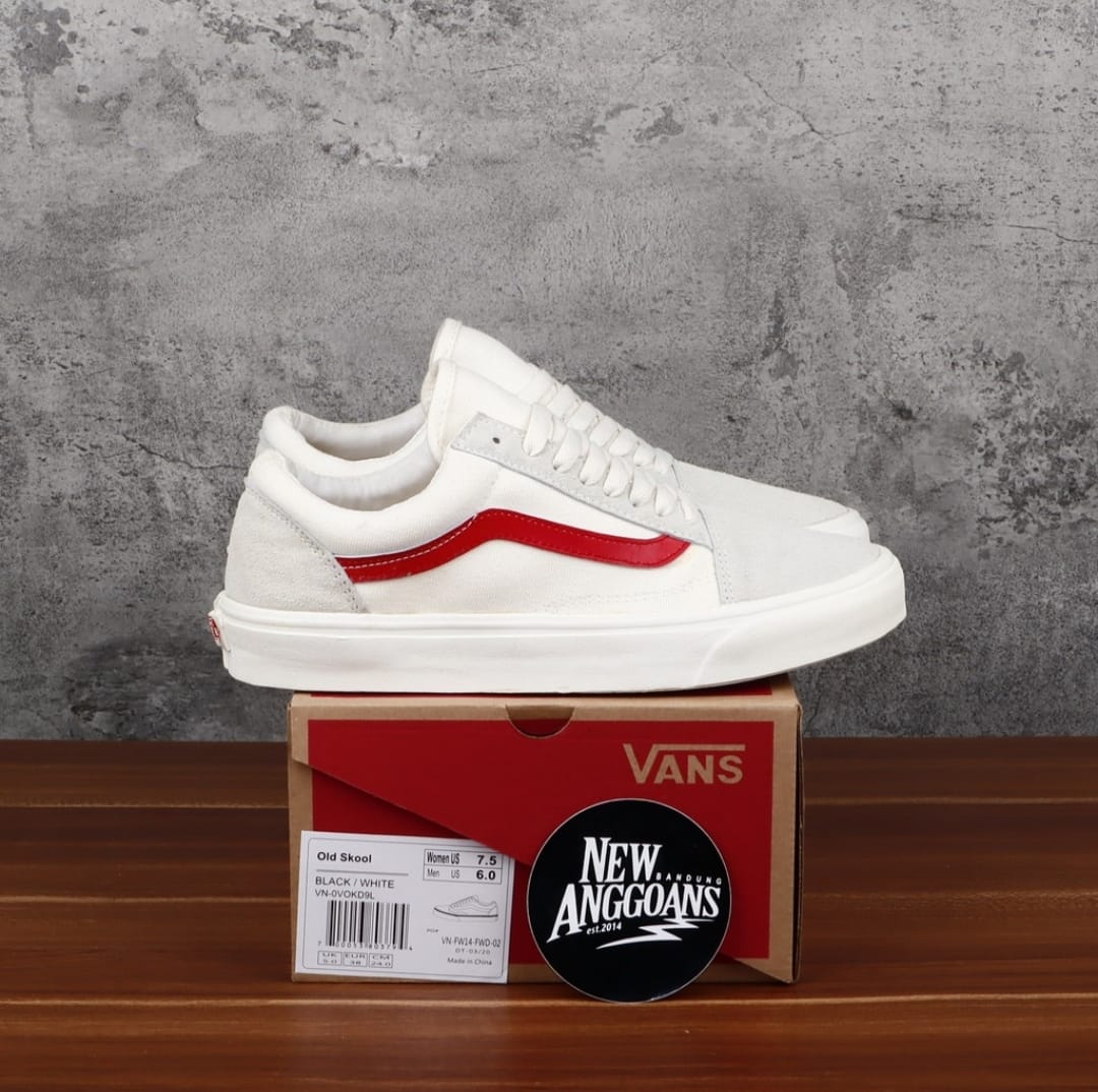 old skool vans cream