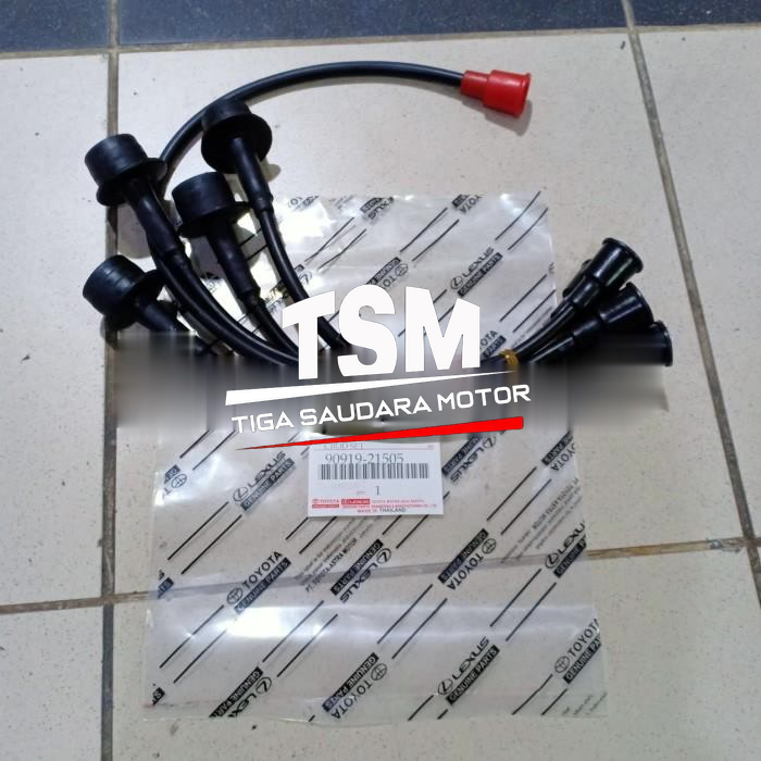 KABEL BUSI CORD SET TOYOTA KIJANG 5K 7K SUPER KAPSUL ORIGINAL 1SET Harga 145,000 rupiah*Gratis Ongkir