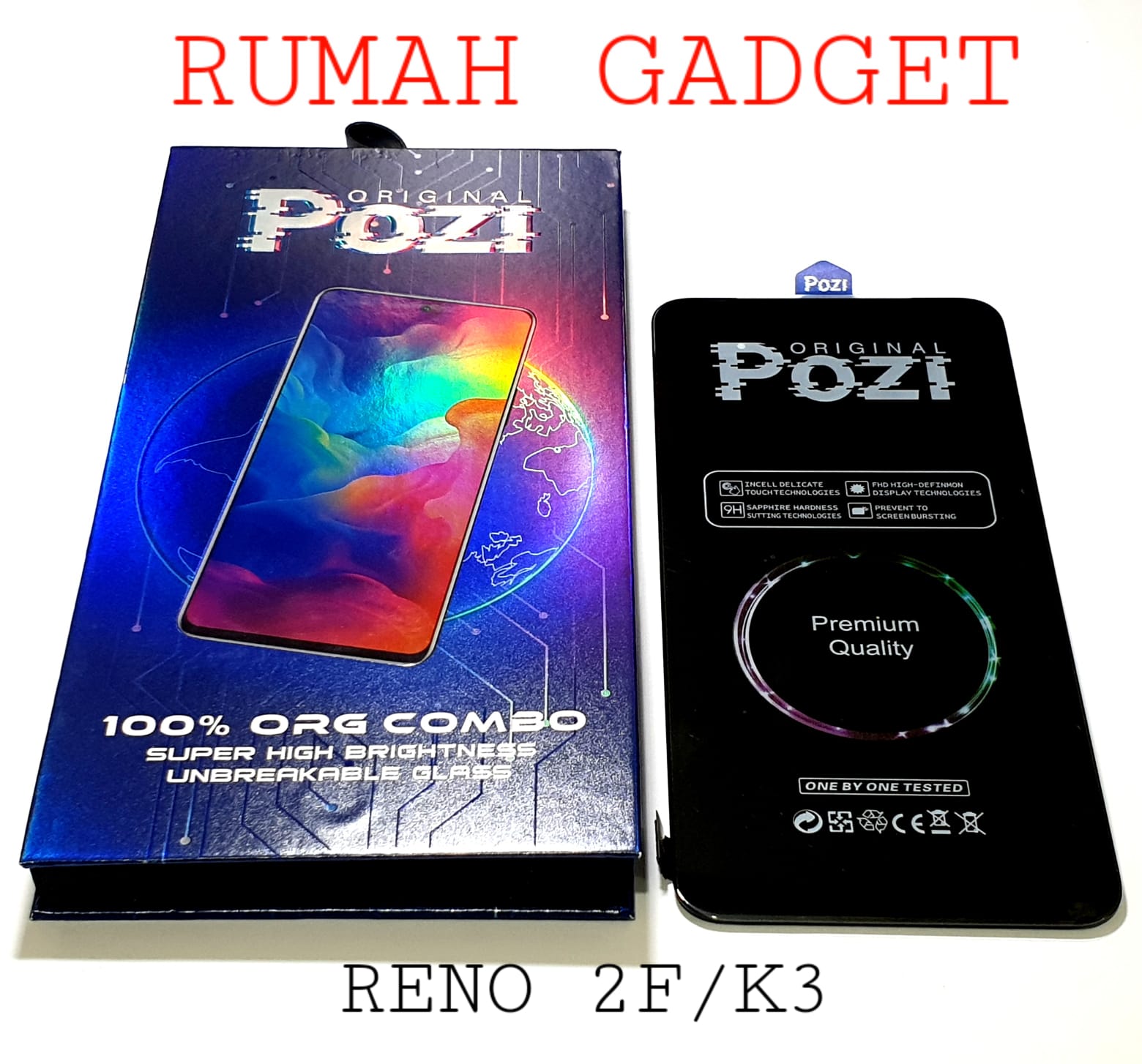 LCD POZI RENO 2F/O*PO K3/R*NO 2Z/R*ALME X BLACK FULLSET TOUCHSCREEN Harga  219,000 Ringgit*Penghantaran Percuma