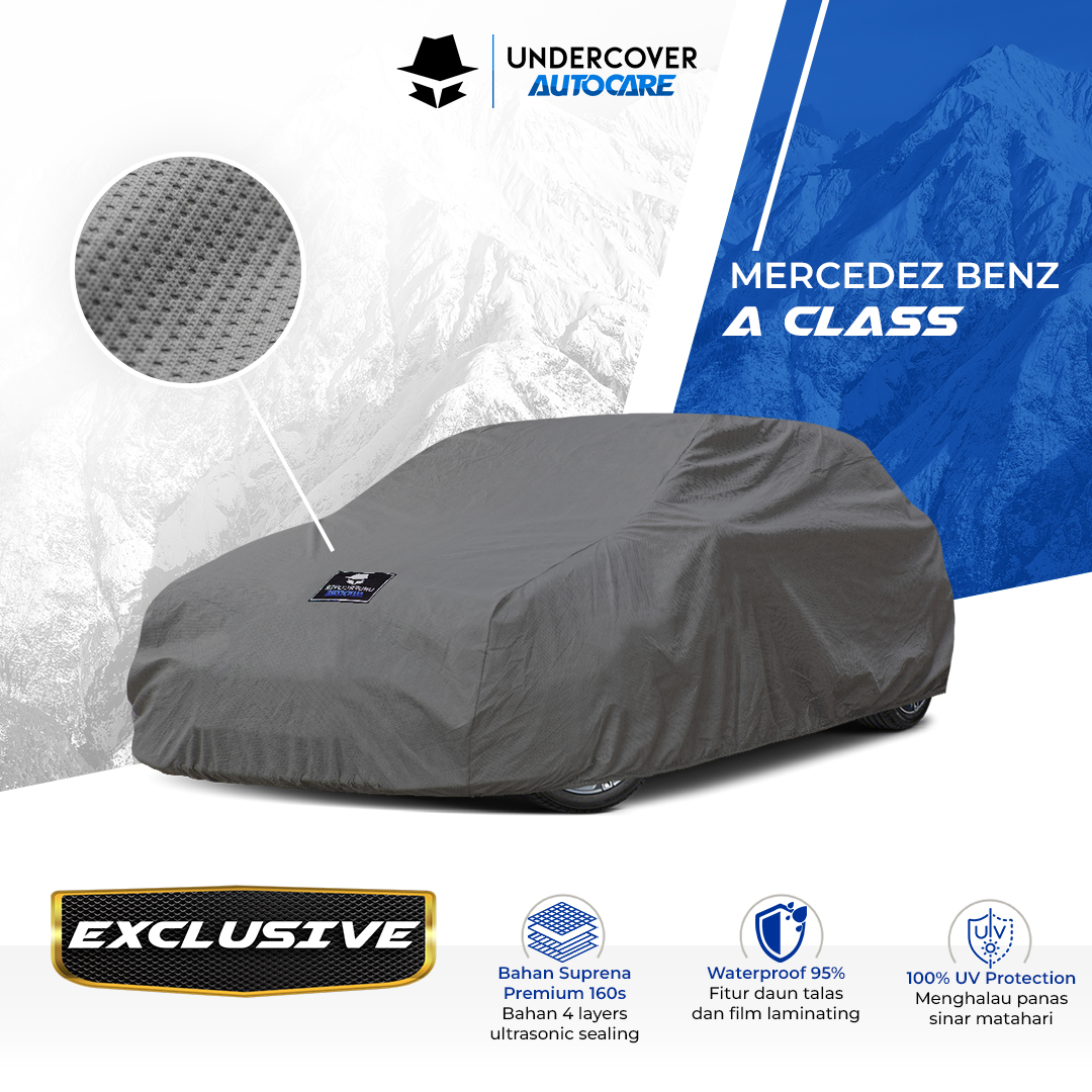 Undercover Autocare - Cover Mobil Mercedes Benz A Class Exclusive Harga 1,171,000 rupiah*Gratis Ongkir