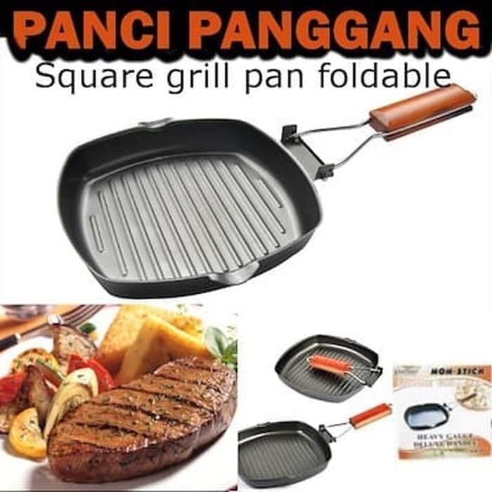 Jual carote 3 in 1 grill pan 28 cm anti lengket - grill 3 in 1