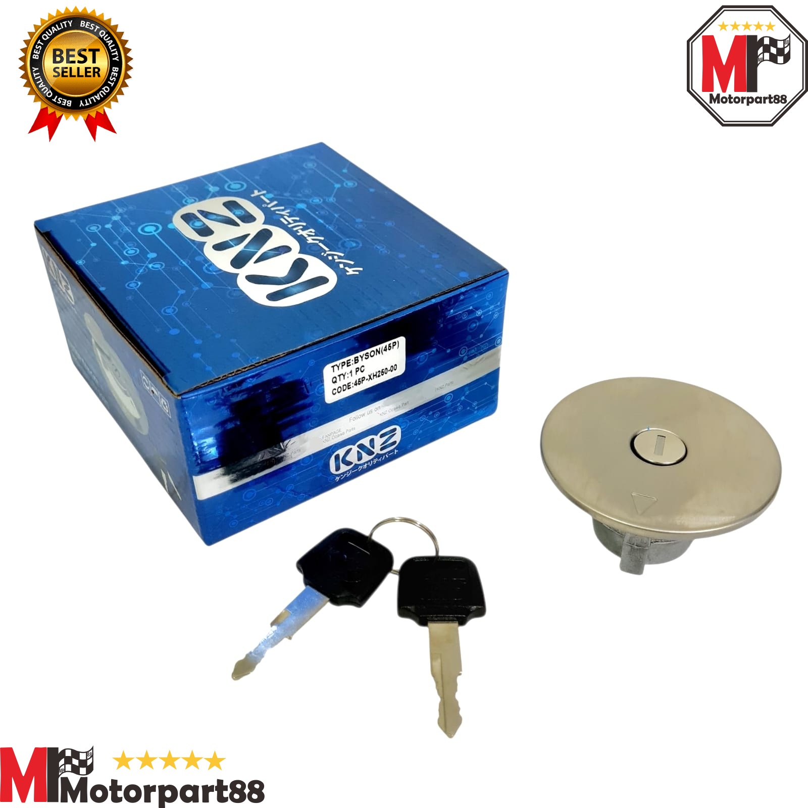 Skull tank cap cover Byson karbu Byson fi 45p KNZ Harga 57,375 rupiah*Gratis Ongkir