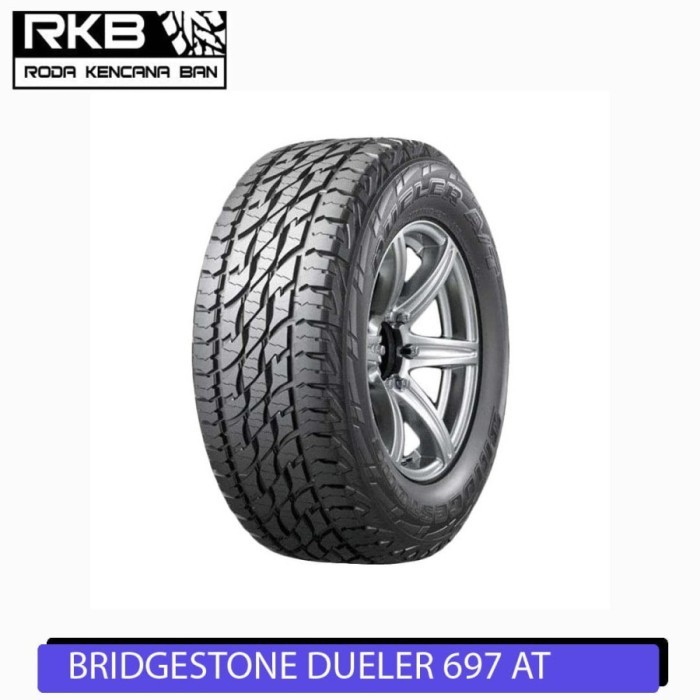 Bridgestone Dueler A/T 697 215/70 R16 Ban Mobil Ford Escape Toyota Harrier Harga 1,595,000 rupiah*Gratis Ongkir