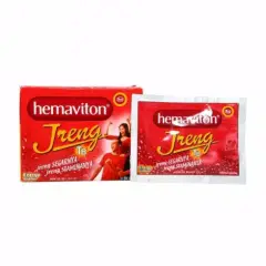HEMAVITON Jreng T8 + Madu - minuman - 1box isi 10 sachet x 4gr
