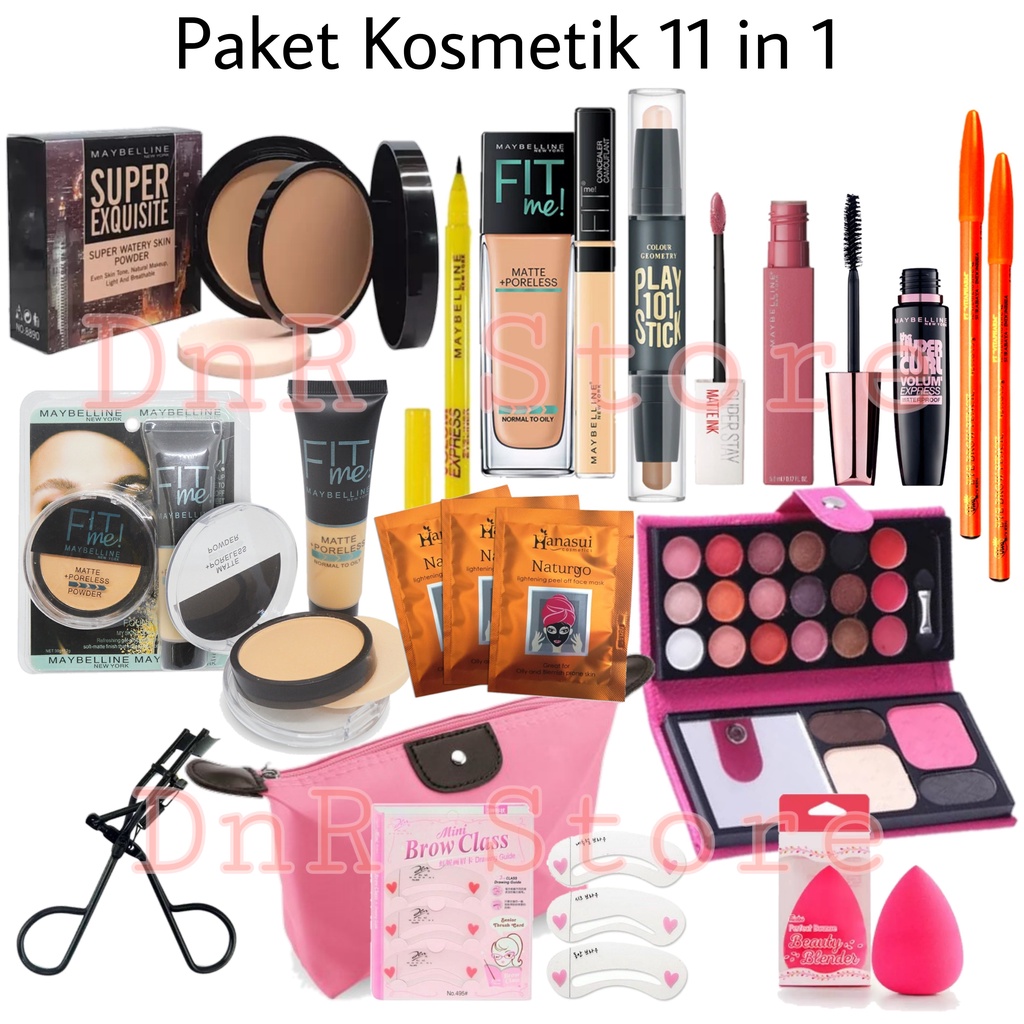 Paket Kosmetik Super Lengkap Hemat Semua Yang Kamu Butuhkan Ada di Sini !!!