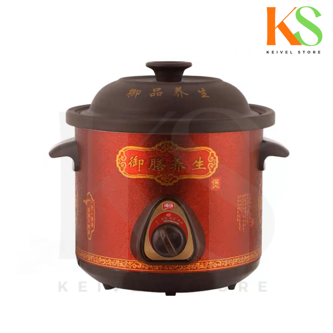 Slow Cooker Pot Tanah mpasi 1.5L 2.5L 3.5L 4.5L 6L 7L 8L