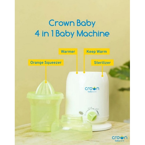 Bottle warmer hot sale crown