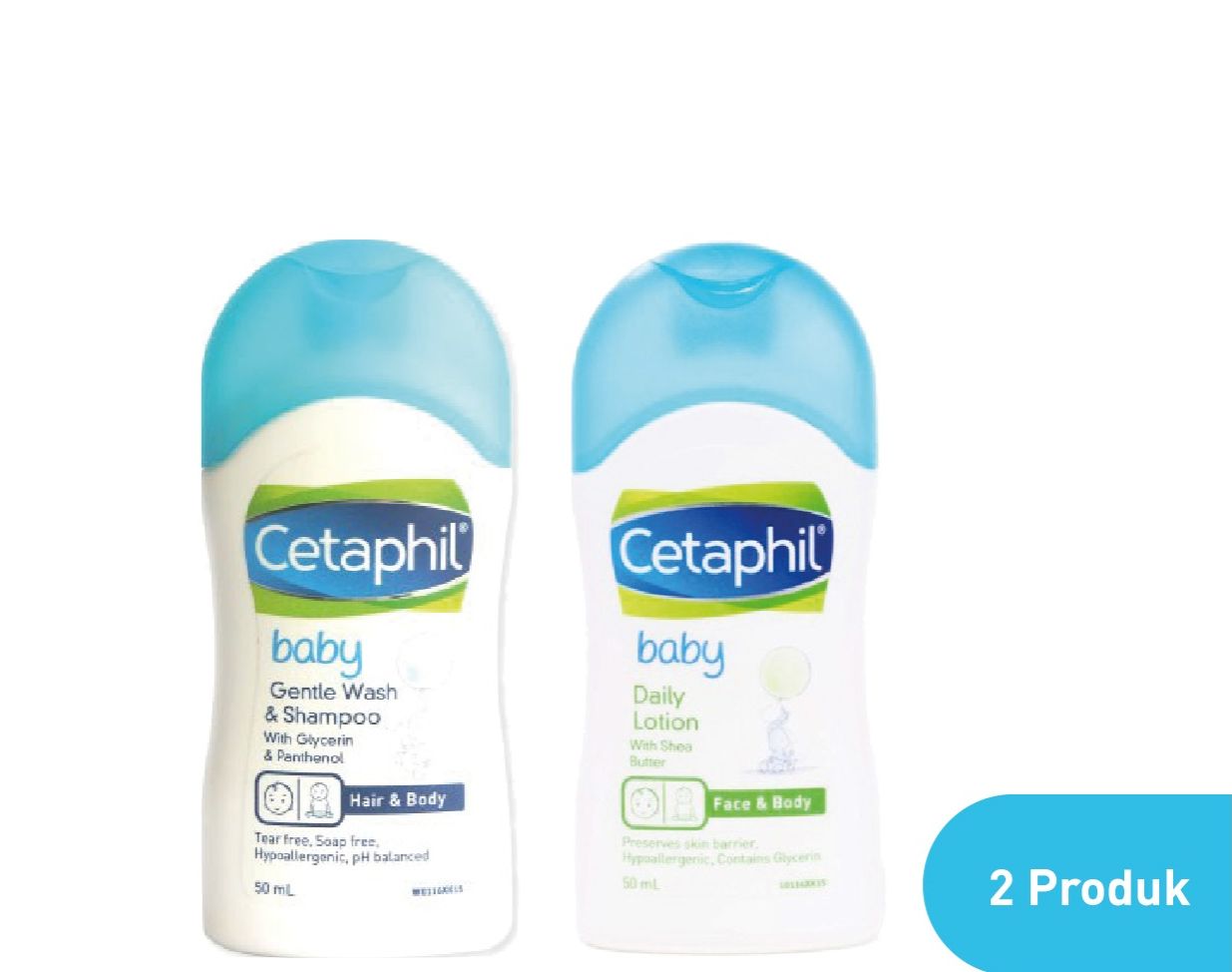 Hai Bunda GRATIS ONGKIR Cetaphil Baby Travel Kit 50 ml 2pcs