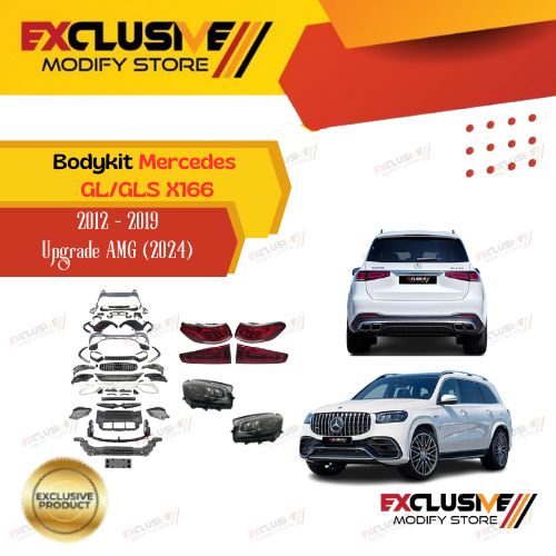 Mercedes GL/GLS x166 GLS350d gls450 gl400 GL500 (2012-2019) boykit upgrade x167 GLS63 (2024) facelift AMG complete set Harga  80,000,000 Ringgit*Penghantaran Percuma