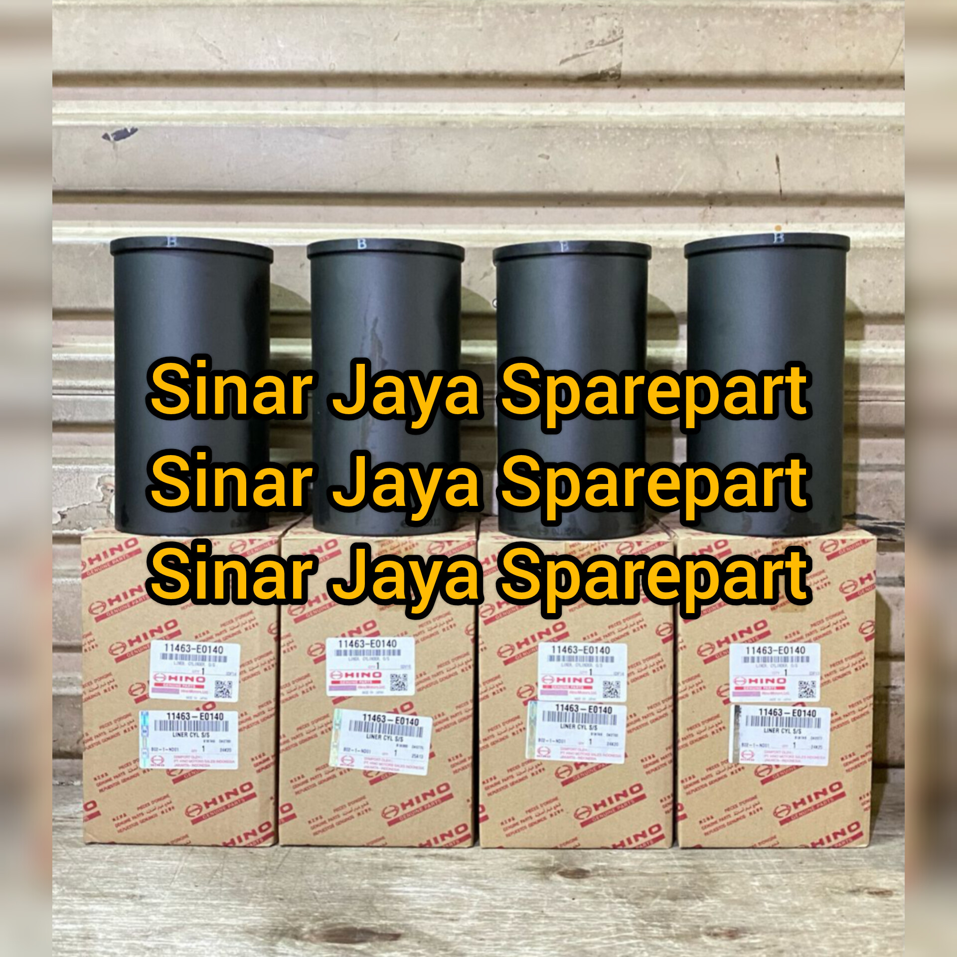 Cylinder Liner/boring/cylinder liner Toyota Dyna 110et 110ft 110st Hino Dutro 110hd 110md 110sd 110sdl original 11462-e0170/11463-e0140/11464-e0140 Harga 7,500,000 rupiah*Gratis Ongkir