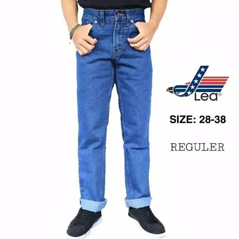 lea jeans original size standar bio 