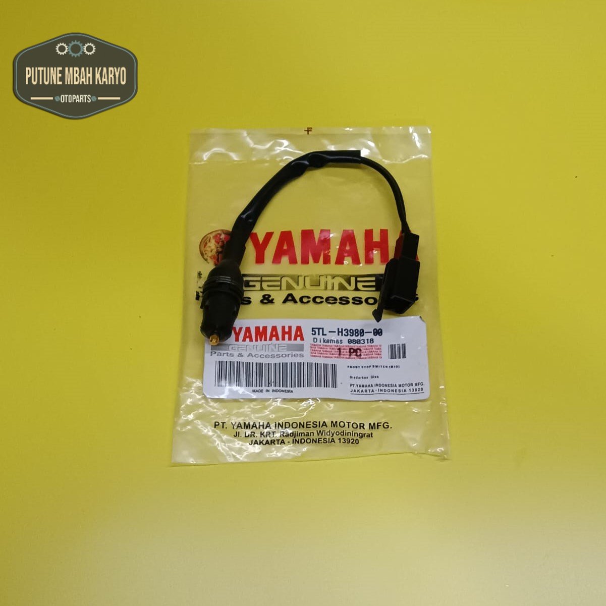 Switch Rem Kanan Depan Yamaha Mio 5TL Harga 9,508 rupiah*Gratis Ongkir