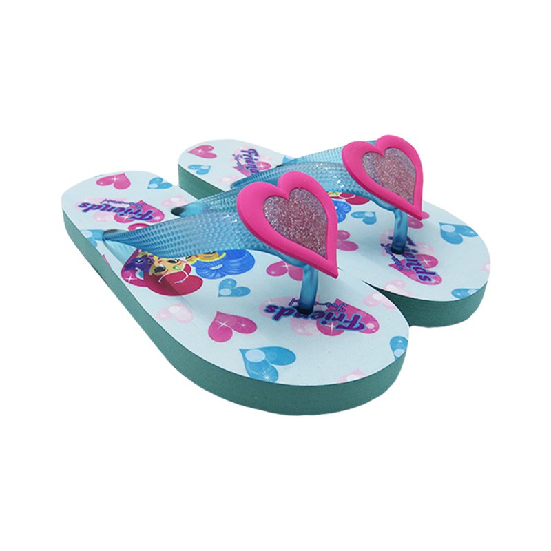 Balmoral Kids Sandal Jepit Anak Girls Shimmer And Shine Lampu SNS