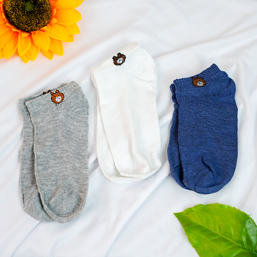 Luxus Kaos Kaki Korean Style Kaos Kaki Premium Harga 10,000 rupiah*Gratis Ongkir