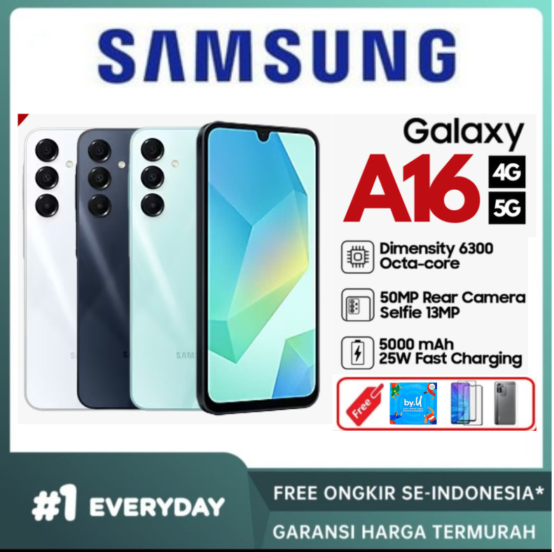 Samsung Galaxy A16 4g - 5g Ram 8 Gb Rom 256 Gb - Warranty, 8/256 Gb Harga 2,030,000 rupiah*Gratis Ongkir