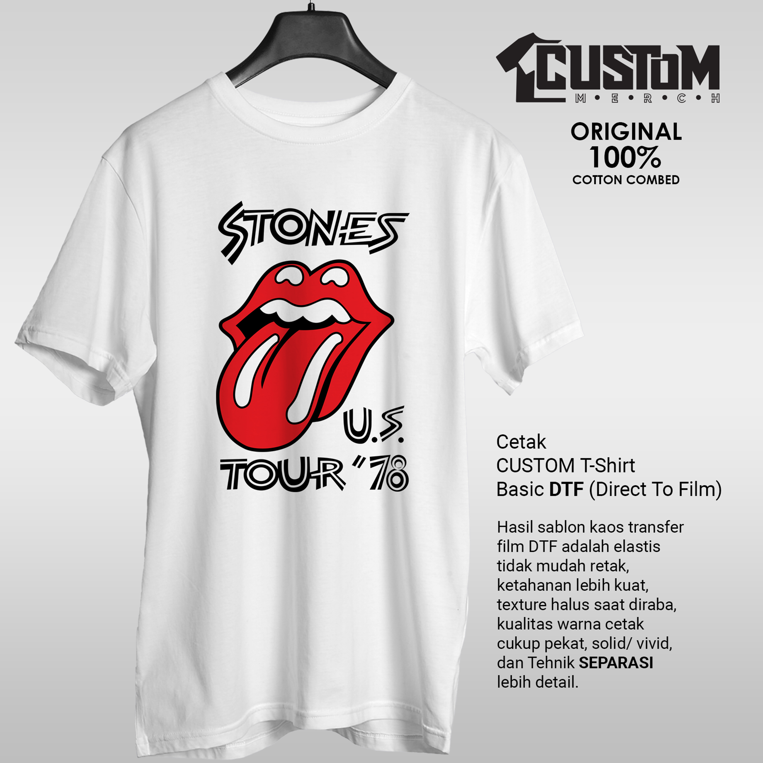 Kaos Band Rolling Stones US Tour 78/ Kaos Band Rolling Stones