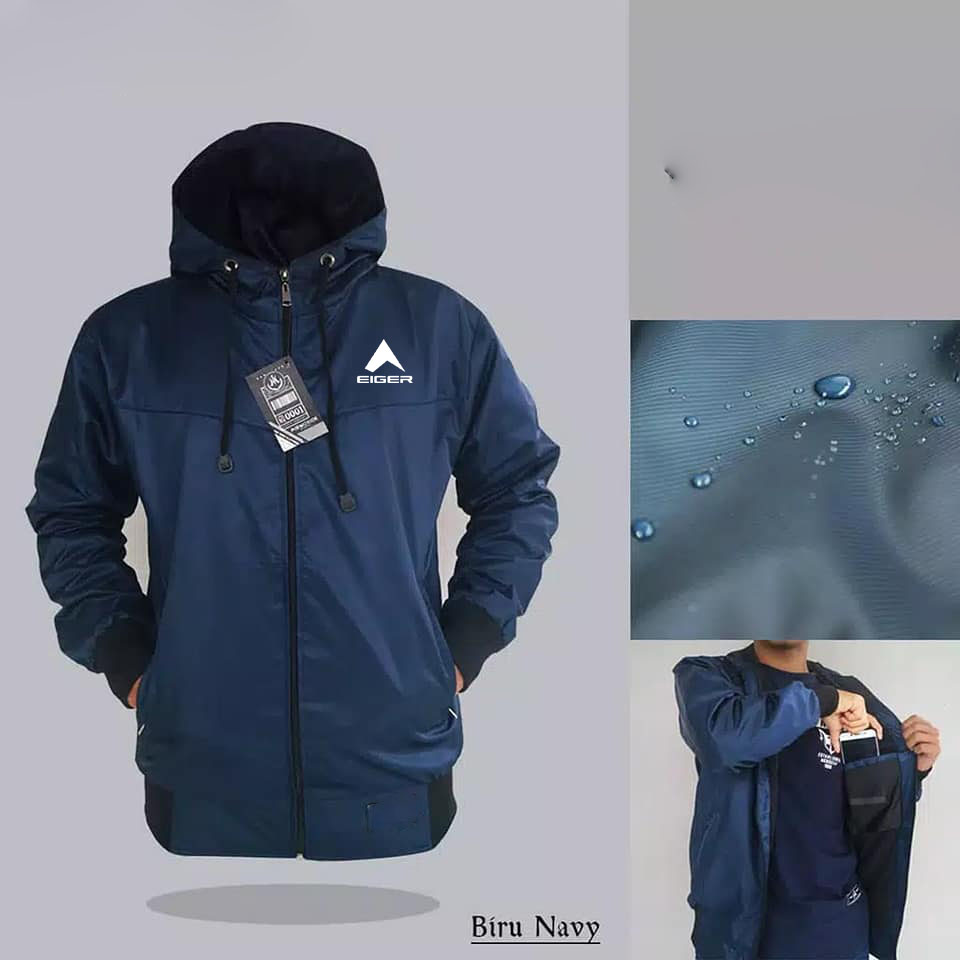 Beli Jaket Pria Eiger Original Parasut Online Harga Terbaik
