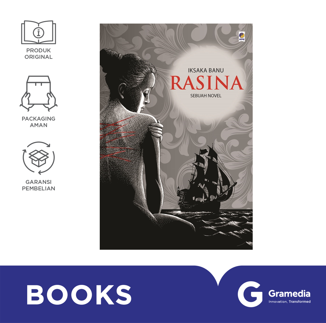 Buku Novel - Rasina Harga  119,990 Ringgit*Penghantaran Percuma