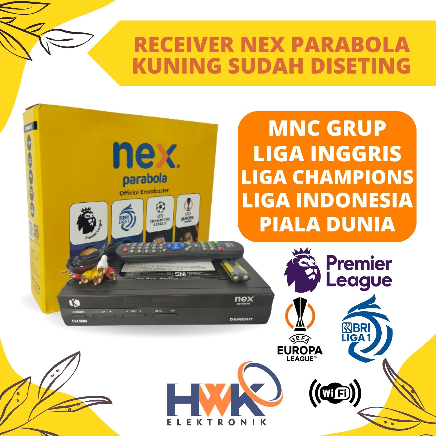Nex Parabola Receiver Bonus Program and Activation Just Watch Harga 339,999 rupiah*Gratis Ongkir