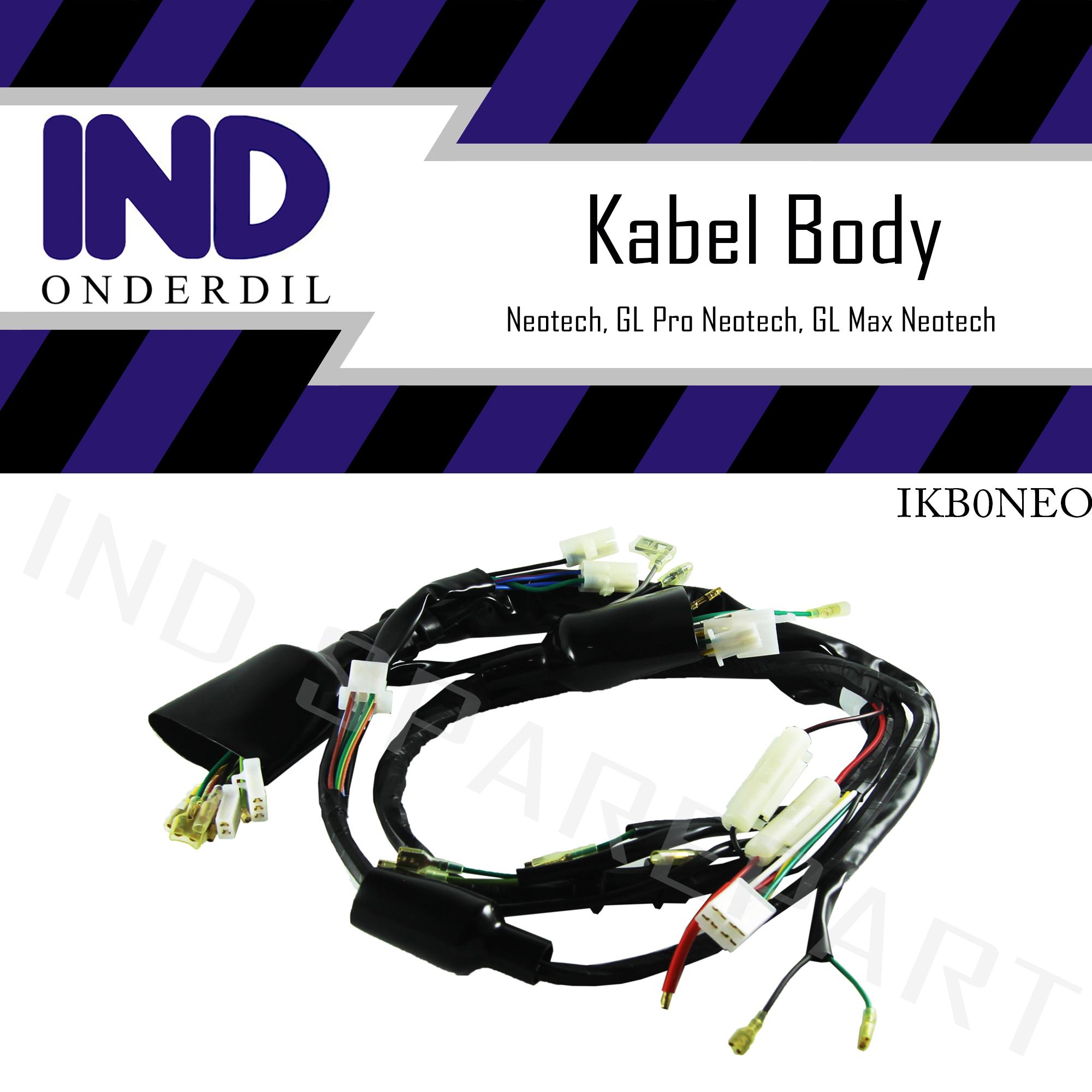 Kabel-Kable-Cabel-Cable Body-Bodi Set Neotech/GL Max-Pro Neotek-Neo Harga 102,590 rupiah*Gratis Ongkir