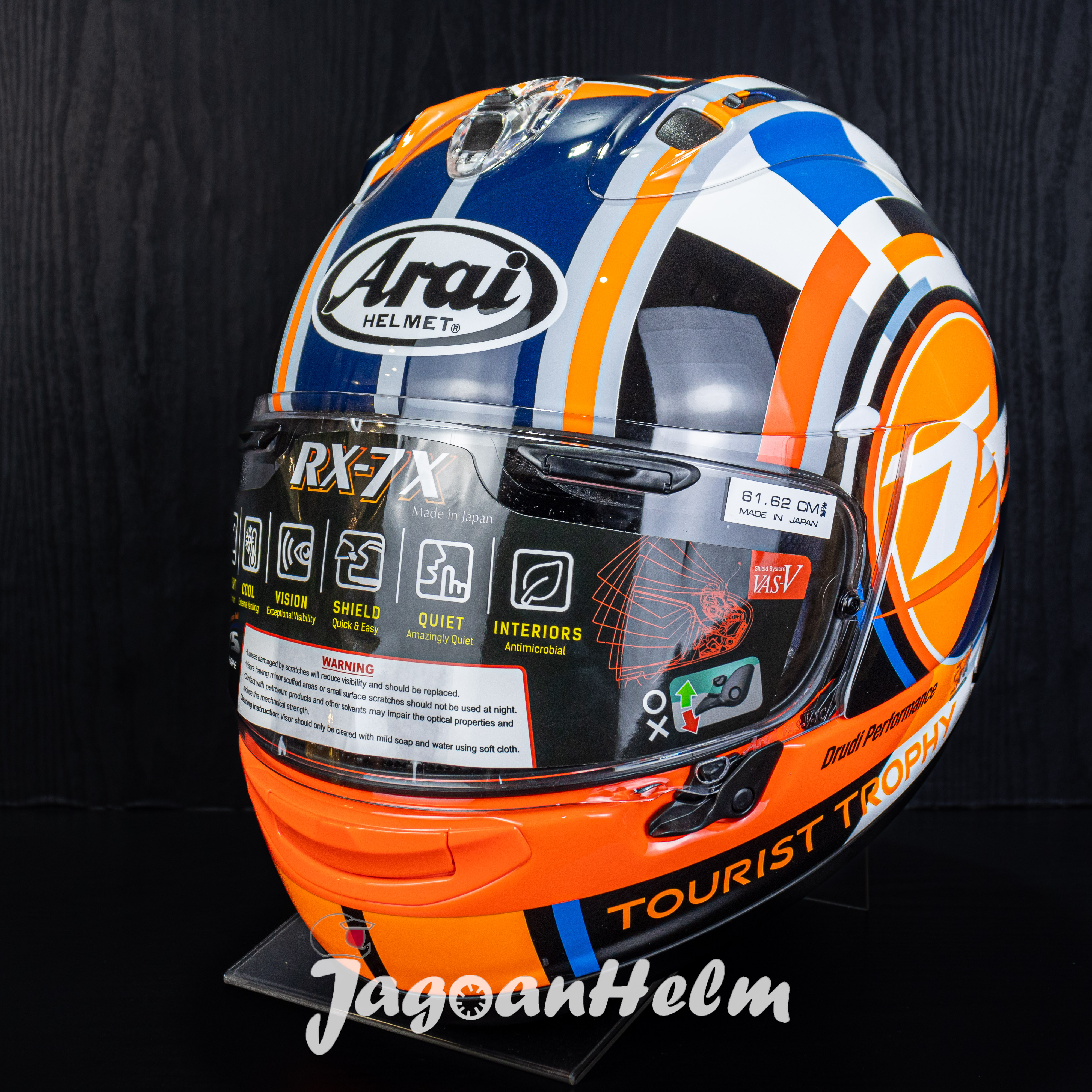 Arai Helmet Rx7X Tt Iom 2025 | Isle of Man | Rx-7X Limited Edition Original Full Face Harga 13,650,000 rupiah*Gratis Ongkir