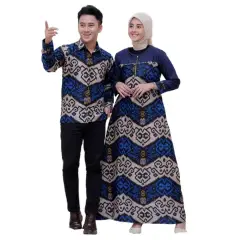 COUPLE KELUARGA BAJU BATIK GAMIS MODERN TERBARU 2024 KEMEJA MOTIF SONGKET TERBARU 2024