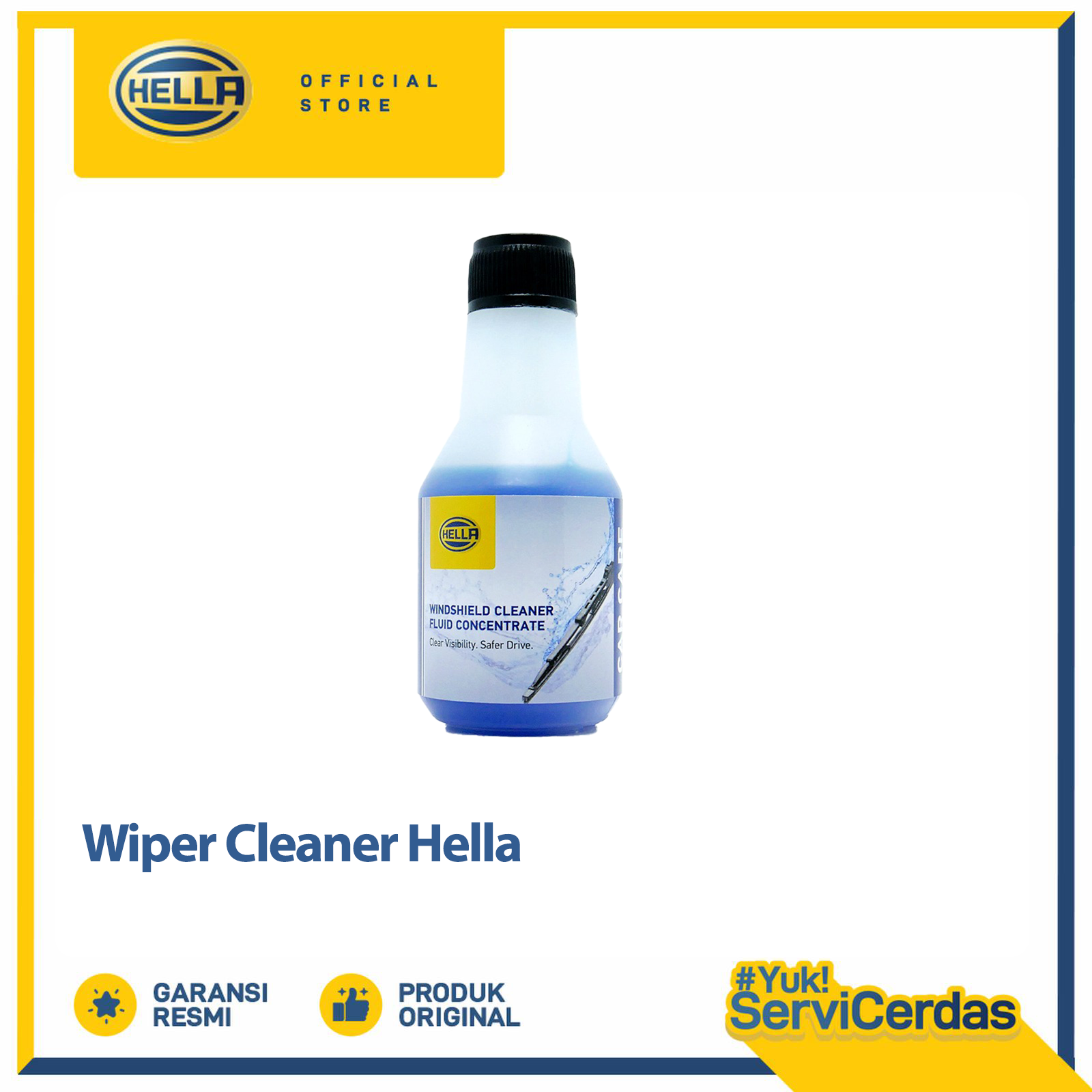 Wiper Cleaner Hella - Car Glass Cleaner Harga 15,000 rupiah*Gratis Ongkir