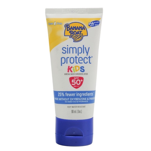 banana boat sunscreen lotion mineral foam