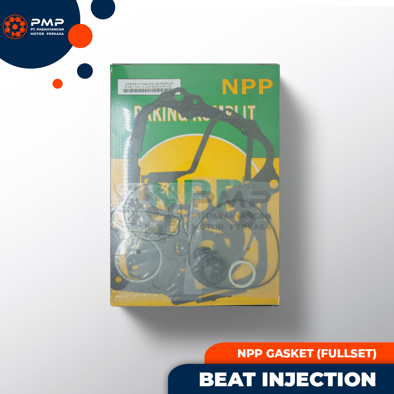 PAKING KOMPLIT FULLSET GASKET BEAT INJECTION NPP Harga 52,170 rupiah*Gratis Ongkir