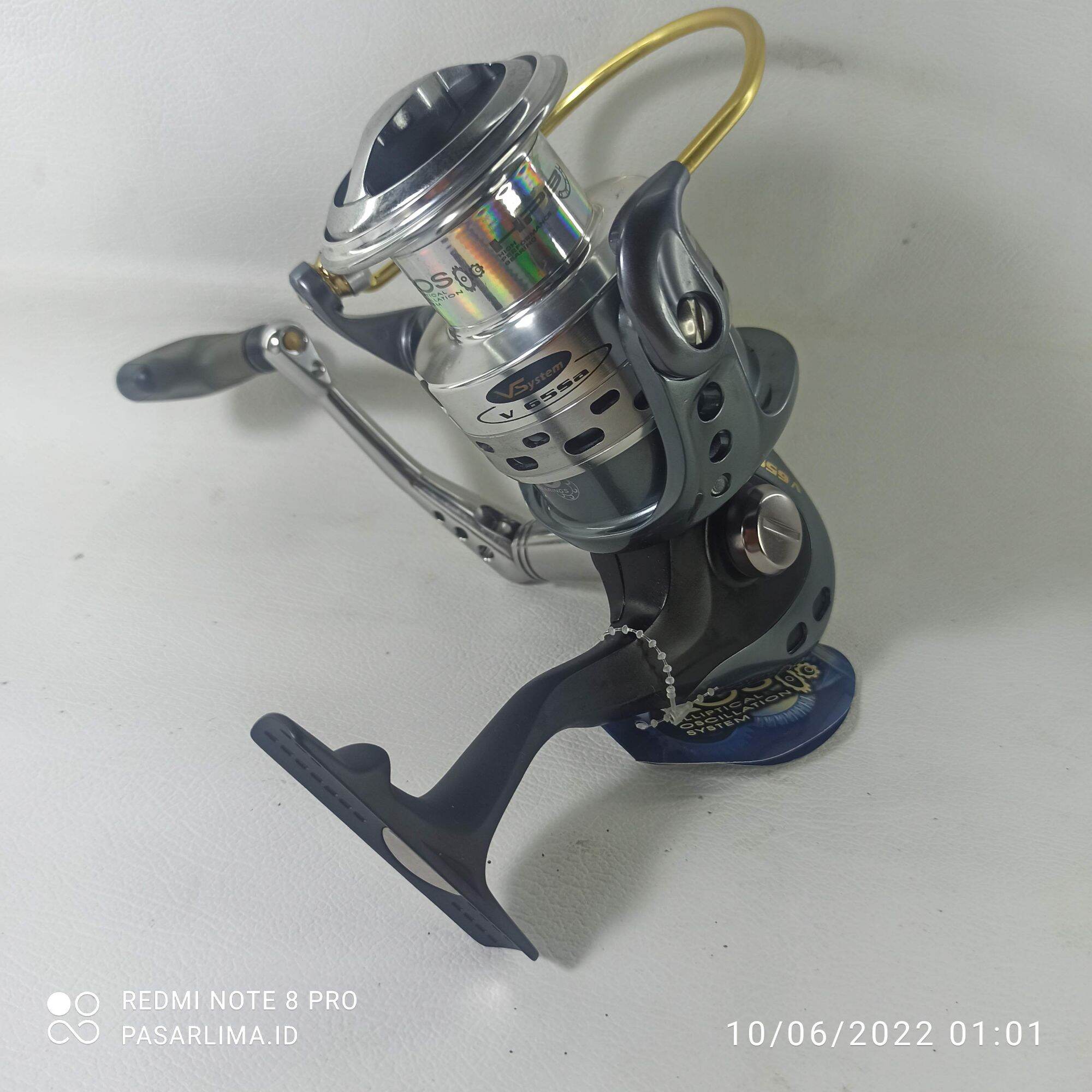 Okuma Vsystem V-65sa reel pancing 16 bearing power handle