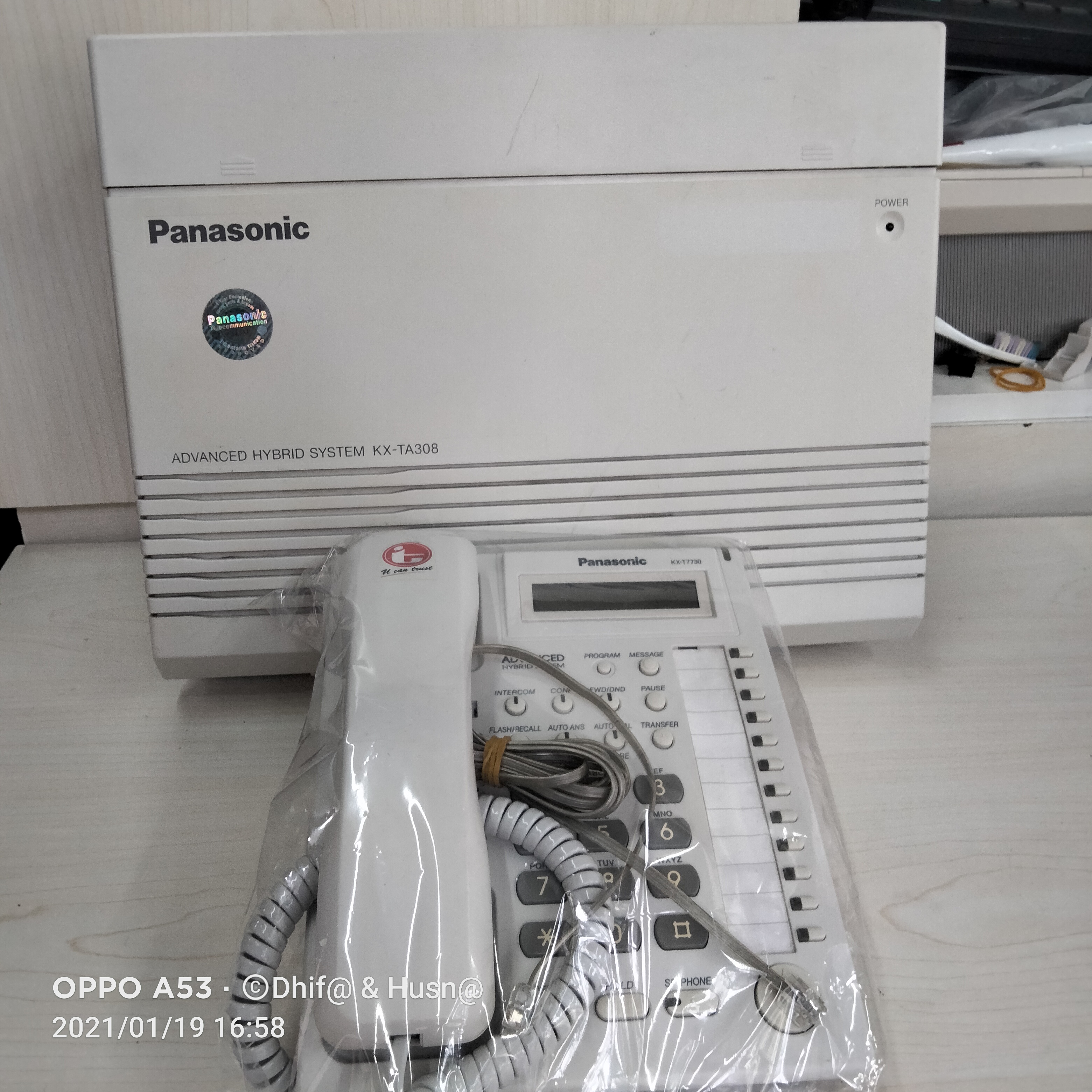 PABX TELEPON PANASONIC KX-TA308/616 SECOND Harga 1,100,000 Ringgit*Penghantaran Percuma
