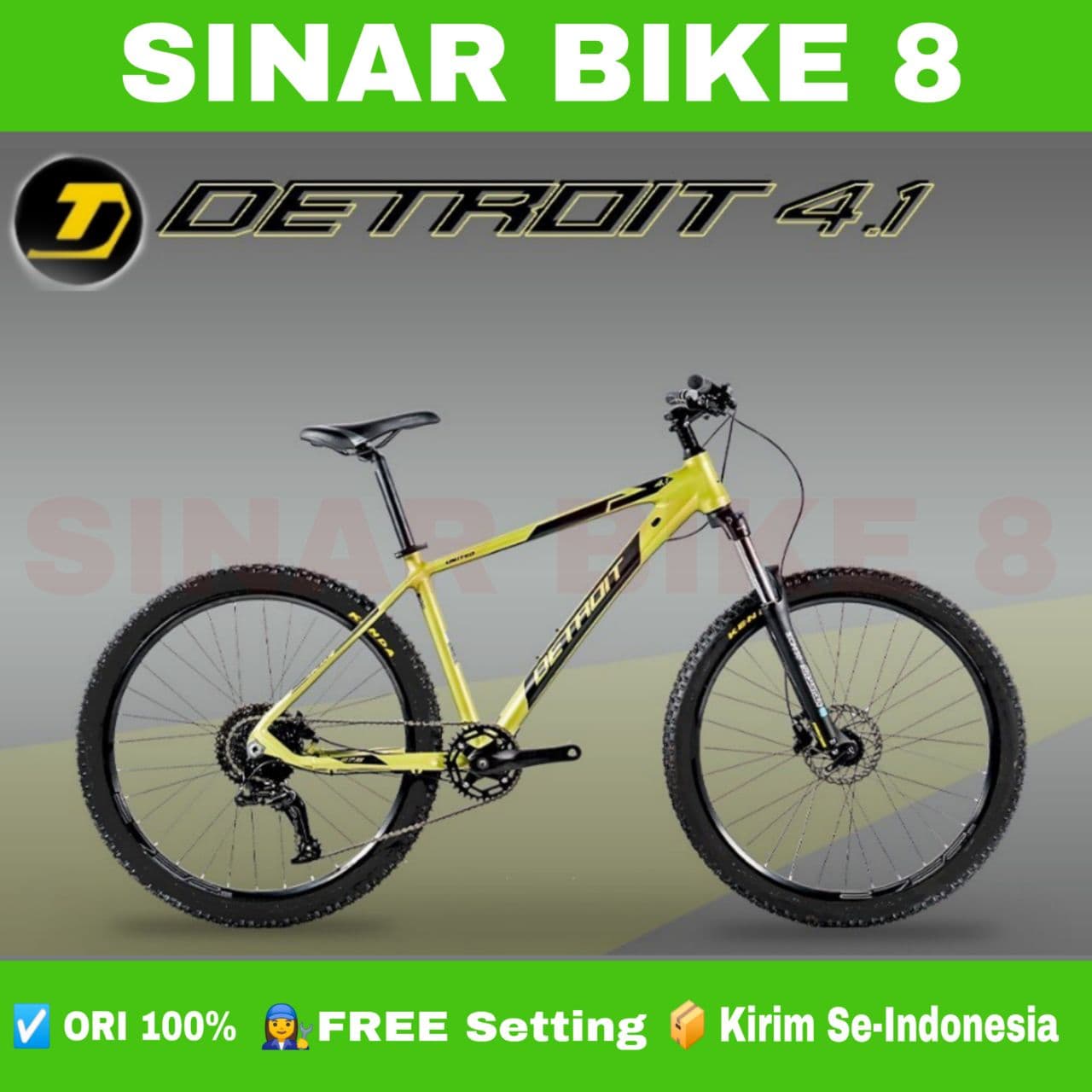 Sepeda Gunung MTB 27.5 Inch UNITED 