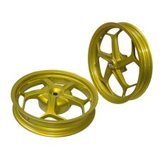 Chemco Model Y Velg Racing Lebar Scoopy FI Palang 5 Gold