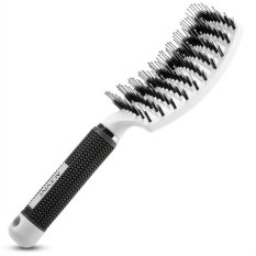 Cyber ACEVIVI Hair Styling Brush Detangling Thick Hair Vented Brush For Faster Blow Dryer Drying(White)