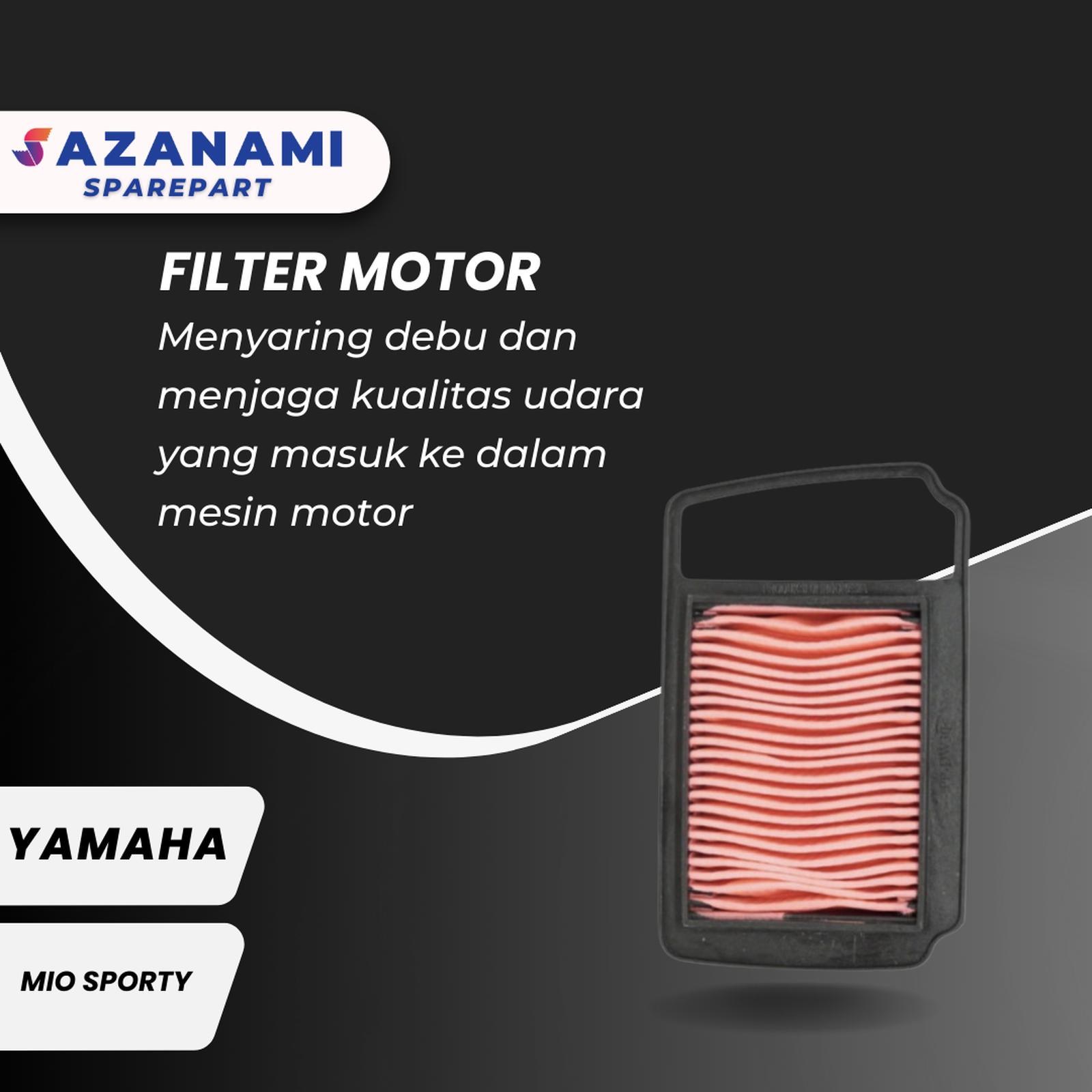 Yamaha Mio Sporty Motorcycle Air Filter Air Filter Harga 15,000 rupiah*Gratis Ongkir