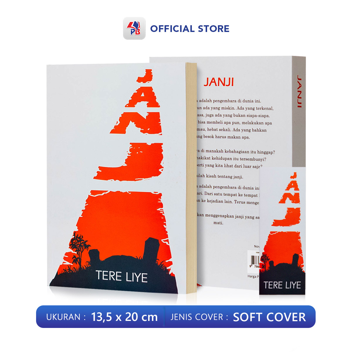 Novel Janji - Novel Bestseller / SABAK GRIP - SG