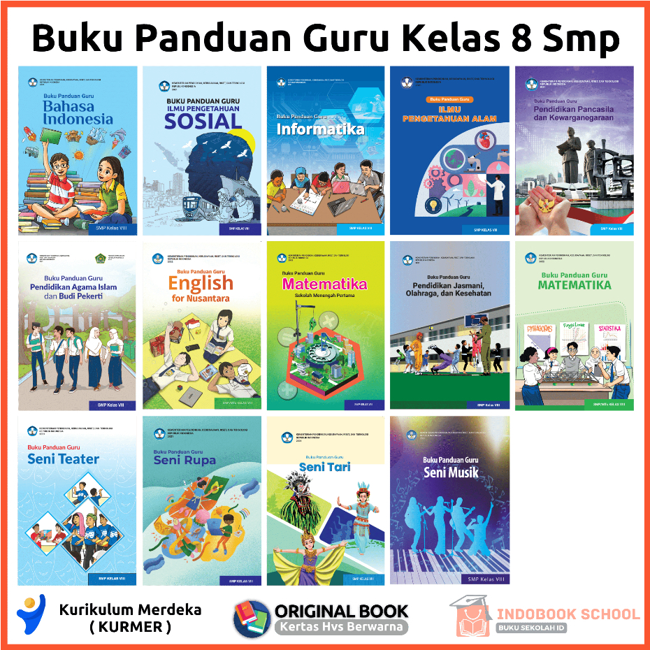 Buku Paket Guru Kelas 8 Smp Kurikulum Merdeka Belajar Mengajar Kumer Kurmer Untuk Pegangan Panduan Gur…