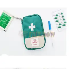 Kotak P3k Mini Tas Obat P3K First Aid Kit Portable Sot Banyak Pertolongan Pertama Pada Kecelakaan Tas P3K Tas Obat-Obatan Survival Adventure Outdoor Tas First Aid Kit Tas Travel P3K Dompet First Aid Kits Camping Hiking Praktis Simple Emergency Kits