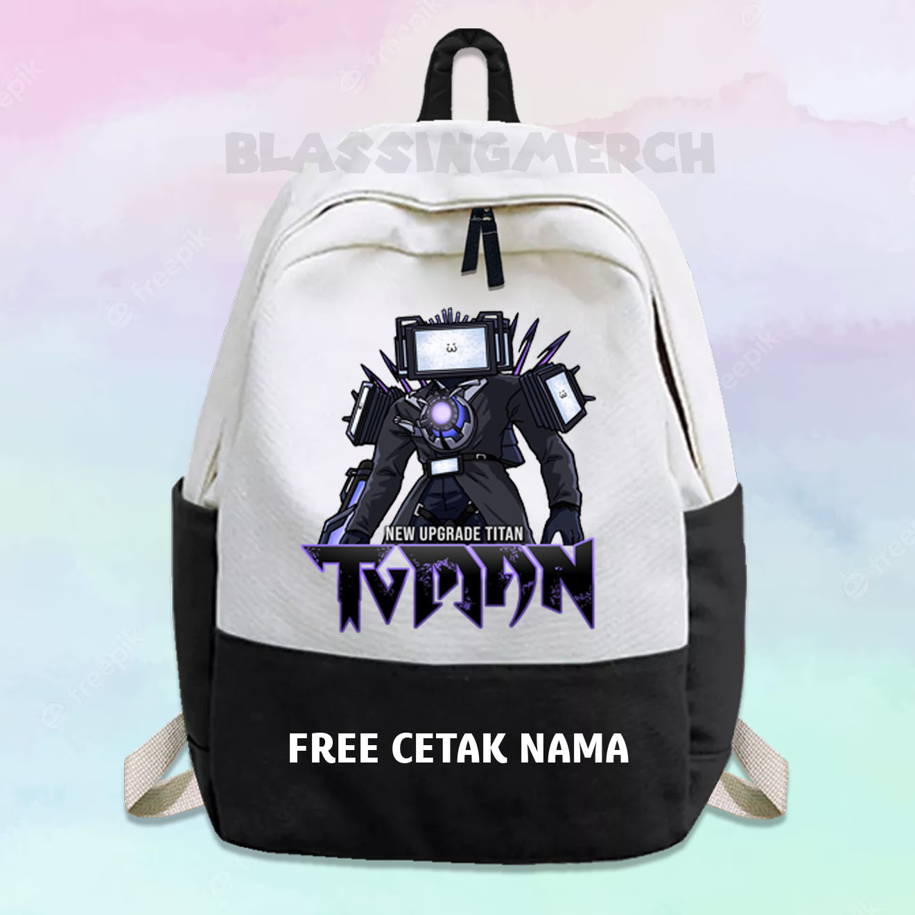 TAS RANSEL ANAK SEKOLAH NEW UPGRADE TITAN TV MAN 3.0 SKIBIDI TOILET 67  TERBARU / FREE TULIS NAMA | Lazada Indonesia