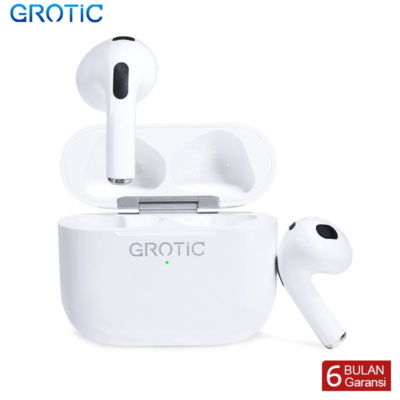 GROTIC TWS Headset Bluetooth Earphone Wireless HD Audio In ear