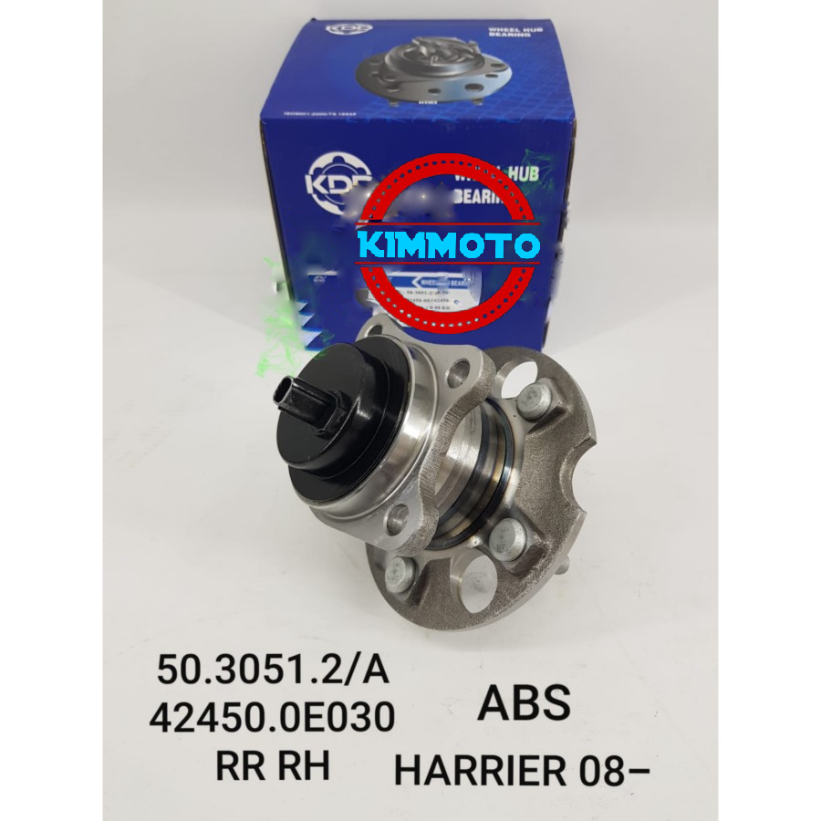NAB RODA BELAKANG KANAN HUB BEARING KANAN TOYOTA HARRIER TAHUN 2008-ON Harga 625,000 rupiah*Gratis Ongkir