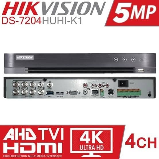 4 channel 5mp dvr