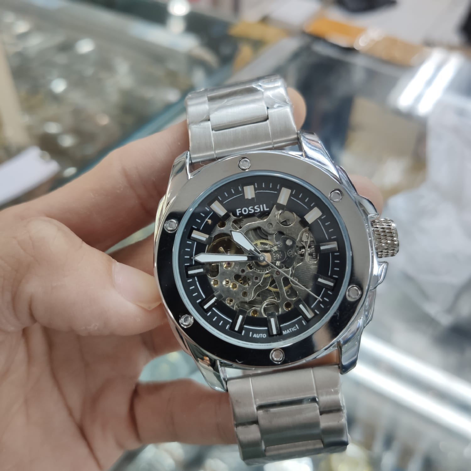 Jam Tangan otomatis Pria Tanpa Baterai 